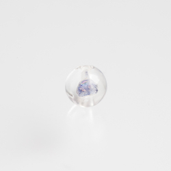 伊勢浄化!フローライトインクォーツSAのビーズ　5.7mm　　【1粒】ise22 rei　No.8