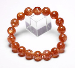 特価！サンストーンAAA'の11mmブレスレット【天然石・パワーストーン】