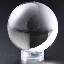 限定!特価!ヒマラヤ★ネパール産★ガネッシュヒマール水晶 丸玉 34.4mm  /4月【天然石・パワーストーン】