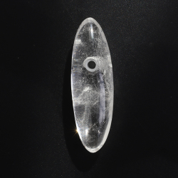 【伊勢】激レア☆山梨県黒平鉱山産水晶　　大珠  48mm  　No.2   　     　     ise1