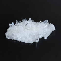 限定！ヒマラヤ★インド産★水晶クラスター【1】高品質　12×7cm　　/4月