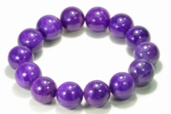 限定1個!特級!幻のスギライト16mmブレスレット【パワーストーン,天然石】