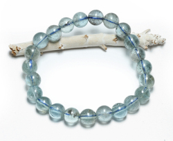 限定1個!スターアクアマリンの8mmUPブレスレット クリアタイプ  /3月   【天然石・パワーストーン】