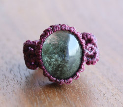 限定!ヒマラヤ★ネパール産★ガネッシュヒマール水晶 　まくらめリング　　　10.5号　　　【6】  　