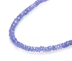 大特価!75％OFF!卸価格☆タンザナイトSA+のフルネックレス　　/12【パワーストーン・天然石】