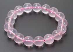 大特価☆モザンビーク産スターローズクオーツSAの11mmUPブレスレット　   【天然石・パワーストーン】