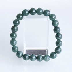 浄化済み!グアテマラ産翡翠AAA＋　約8mmブレスレット  【13】　　izumo1