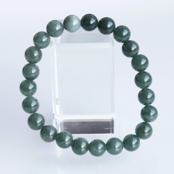 浄化済み!グアテマラ産翡翠AAA　約8mmブレスレット  【26】　　izumo1