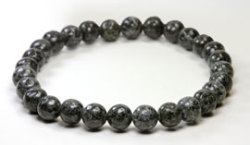 【証明書付】ストーンヘンジのプレセリブルーストーンの6mmブレスレット  【天然石・パワーストーン】