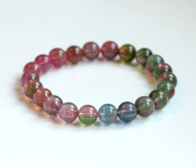 最上級ウォーターメロントルマリン（SAブレス） 最高級!グラデーションカラーのウォーターメロントルマリン（バイ