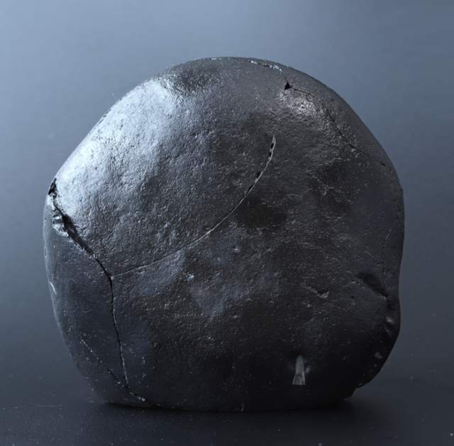 限定！ヒマラヤ産サリグラム（アンモナイト）の 四臂観音菩薩（四手