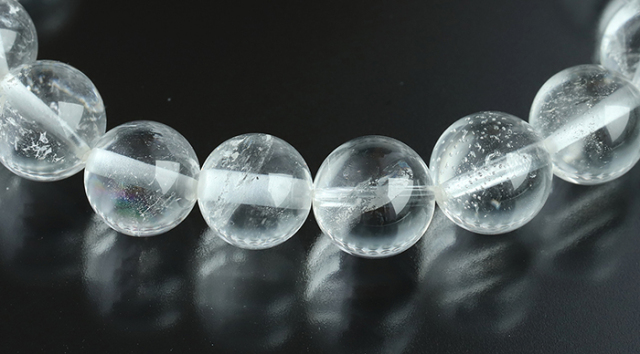 カイラス産水晶ブレスレット 【パワーストーン/天然石】