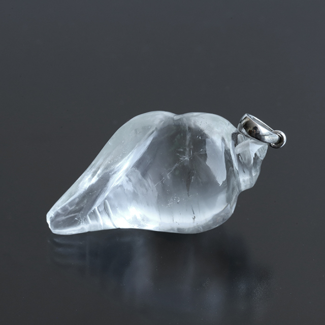限定!特価!ヒマラヤ☆ネパール産☆ガネッシュヒマール水晶 勾玉【M