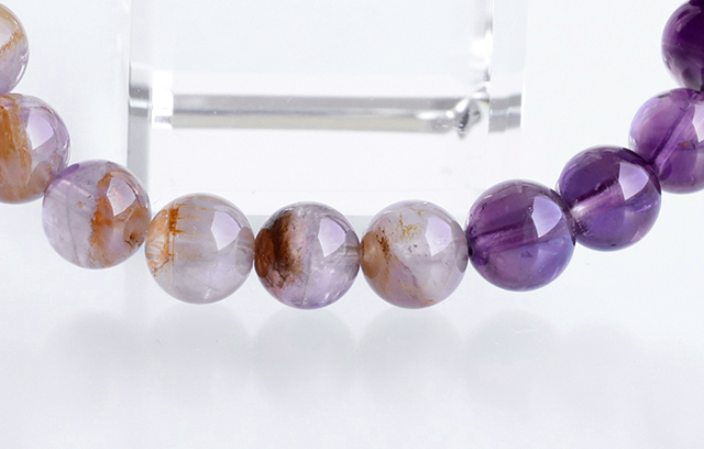 レア！　ドリームコートレムリアン　ブレスレット　大珠　15〜15.5センチ レア！ ドリームコートレムリアン ブレスレット 大珠 15〜15.5センチ