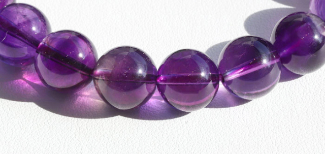 激レアカラー☆濃いめマゼンダピンク・アメジストエレスチャルAAAの