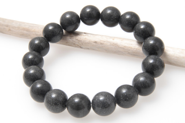 限定!特価!アゾゼオ・ブラックアゼツライトの8mmフルブレスレット
