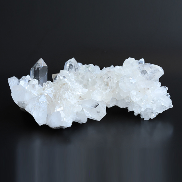 限定！ヒマラヤ☆インド・マニハール産☆水晶クラスター【11】 中上