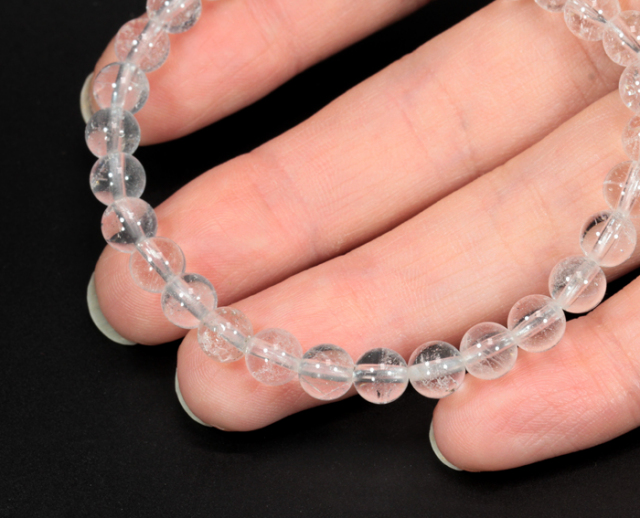 超限定【証明書付】ヒマラヤ・ネパール産のアンナプルナ水晶6mm