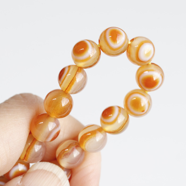 限定!ホワイト天眼石のブレスレット 【パワーストーン/天然石】