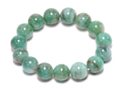 限定!特価!エメラルドAAA'　13-13.7mmUPブレスレット　 【天然石・パワーストーン】