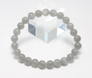 限定!特価!シルバームーンストーンAAAの8mmブレスレット　　　/6月【パワーストーン/天然石】　