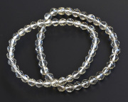 特価!珍品!ゴールデンラブラドライトの 5.6～6.3mmスターカットブレスレット 【天然石・パワーストーン】