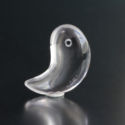 浄化済み!ヒマラヤ★ネパール産★ガネッシュヒマール水晶 勾玉【31.3×16.2mm】No.2　　　bird rei2  sale