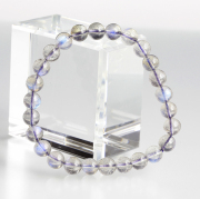 【伊勢浄化】ラブラドライトAA+の7mm前後ブレスレット　No.2　　　ise25