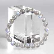 【伊勢浄化】ラブラドライトAA+の7mm前後ブレスレット　No.4　　　ise25