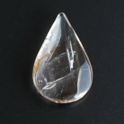 限定！パウエライトファントムアメジスト　ティアドロップタンブル 　42×27mm 　No.9