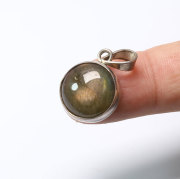 珍品!オレンジラブラドライトのペンダントトップ  No.4　　　 【天然石・パワーストーン】