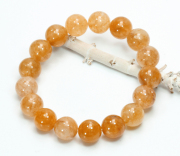 【日本最安値】限定!激安!アゾゼオ・ヒマラヤゴールドアゼツライトの12mmブレス【ディレクトリカード/H&E保証書付き】/H&E   earth【天然石・パワーストーン】