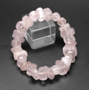 大特価!クンツァイトの10~13mmタンブルブレスレット　No.2 【天然石・パワーストーン】