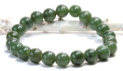 激安!珍品!ネフライトの8mmブレスレット【パワーストーン・天然石】
