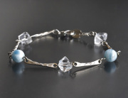 限定!ラリマーSAとハーキマーのデザインブレス