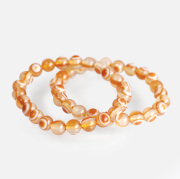 浄化済み！限定!オレンジ天眼AAAの8mmブレスレット 　　izumo1