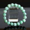 【伊勢浄化】ミャンマー産翡翠10.2mmブレスレット【1】  ise9
