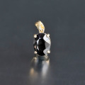 限定!黒水晶（モリオン）の小さなK18Gペンダント【7.5×5.5mm】　　　susa2 rei2  sale