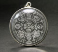限定再入荷!最高品質!ネパール産★ガネッシュヒマール水晶 ASTAMANGALペンダント  /4月 【天然石・パワーストーン】