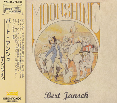BERT JANSCH/Moonshine(ムーンシャイン)(Used CD) (1973/7th) (バート・ヤンシュ/UK)