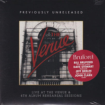BRUFORD/Live At the Venue + 4th Album Rehearsal Sessions(2CD) (1980/Live+Unreleased) (ブルーフォード/UK)