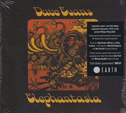 DAVE EVANS/Elephantasia (1972/2nd) (デイヴ・エヴァンス/UK)