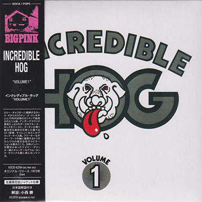 INCREDIBLE HOG/Volume 1 (1973/only) (インクレディブル・ホッグ/UK)
