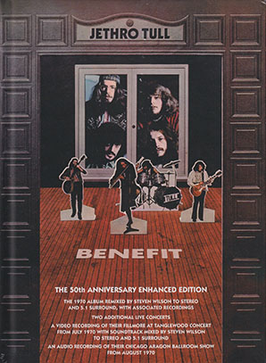 JETHRO TULL/Benefit: 50th Anniversary Edition(4CD+DVDA+DVD) (1970/3rd) (ジェスロ・タル/UK)