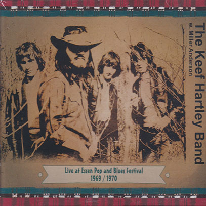 KEEF HARTLEY BAND/Live At Essen Pop & Blues Festival 1969/1970(2CD) (1969-70/Live) (キーフ・ハートリー・バンド/UK)