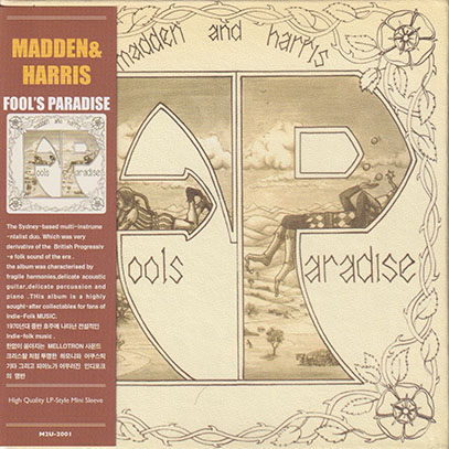 MADDEN AND HARRIS/Fool's Paradise(Used CD) (1975/only) (メイデン＆ハリス/Australia)