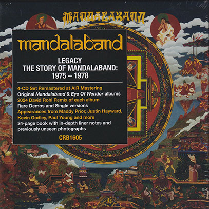 MANDALABAND/Legacy: The Story Of Mandalaband 1975-1978(4CD BOX) (1975+78/Comp.) (マンダラバンド/UK)