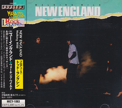 ニュー・イングランド／『ウォーキング・ワイルド』国内盤ＣＤ紙ジャケット仕様 NEW ENGLAND/Walking Wild(ウォーキング・ワイルド)(Used CD) (1981