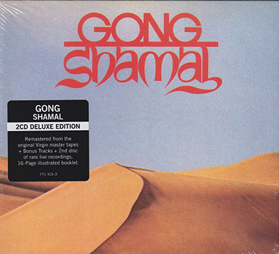 PIERRE MOERLEN'S GONG/Shamal: 2CD Deluxe Edition (1975/1st) (ピエール・ムーランズ・ゴング/France,UK)
