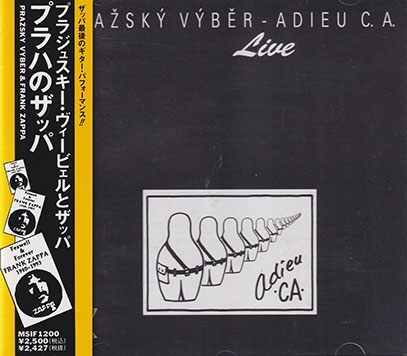 PRAZSKY VYBER & FRANK ZAPPA/Adieu C. A.: Live(プラハのザッパ)(Used
